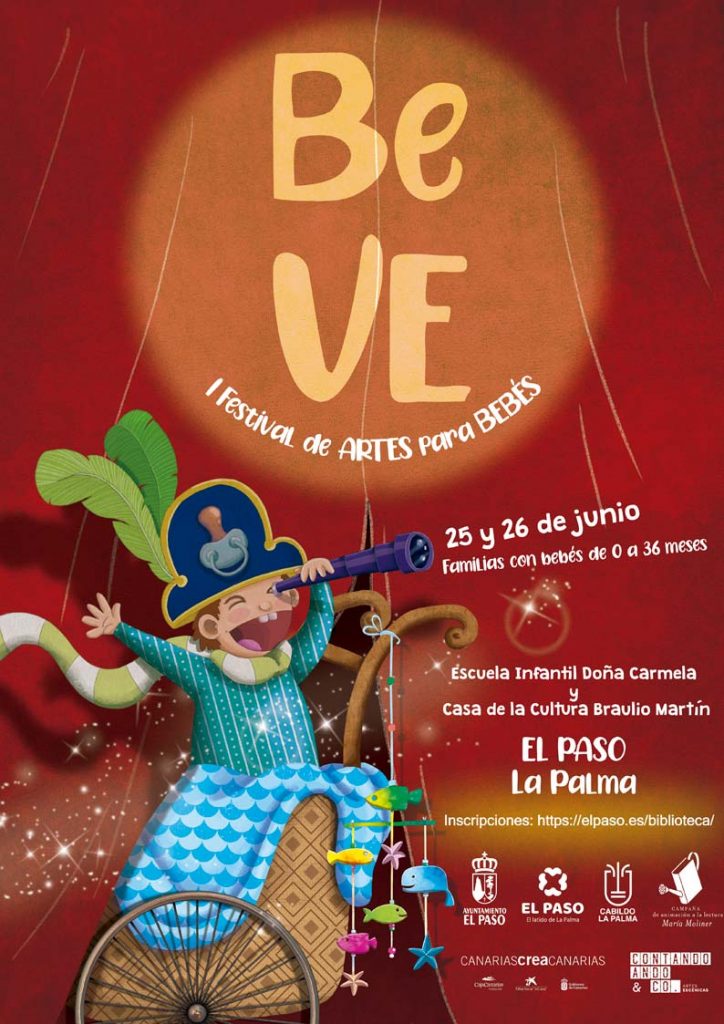 BEVE, Festival de Artes para Bebés - Cartel
